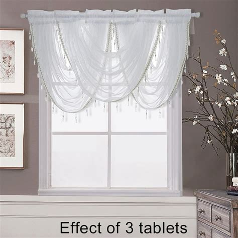 Trinity Medallion Print Linen Blend Short Kitchen Curtains Bathroom Window Curtains. TRINITY. 4 out of 5 stars with 1 ratings. 1. $12.99 - $19.99. When purchased online. Add to cart. Trinity Floral Embroidered Voile Sheer Short Kitchen Curtains for Small Windows Bathroom. TRINITY +1 option.
